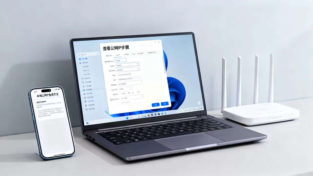 服务器上打不开网页怎么查公网IP？怎么查本地公网IP