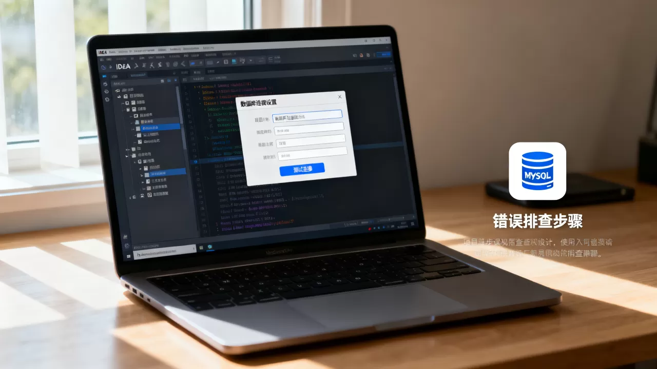 IDEA项目如何连接MySQL数据库，连接不上怎么办？