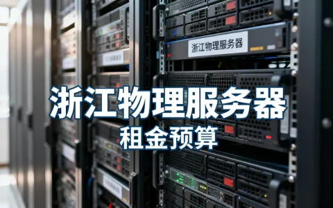 浙江物理服务器一年租金大概要多少预算，服务器租用一年多少钱