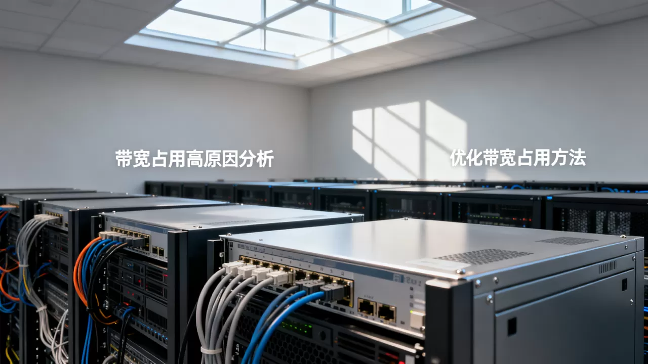 云服务器带宽占用高到底怎么办，是什么原因？