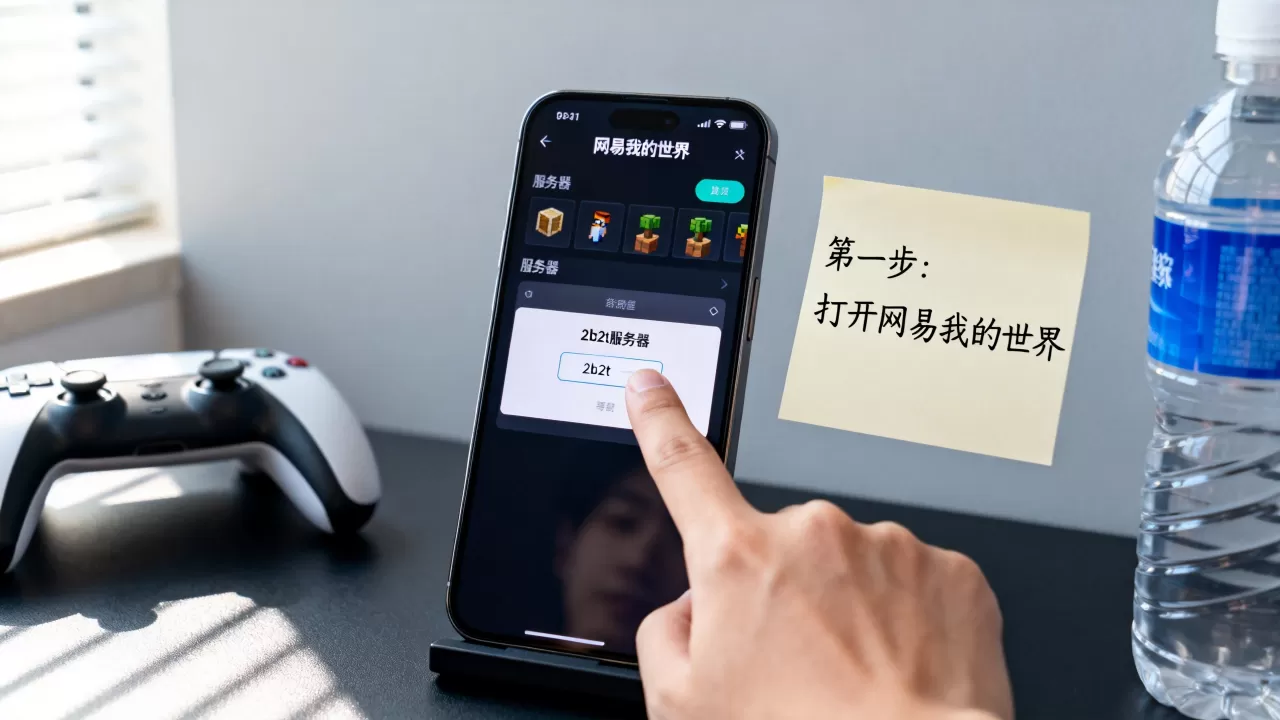 网易手机版2b2t服务器怎么进,新手怎么玩 网易手机版2b2t服务器怎么进,新手怎么玩