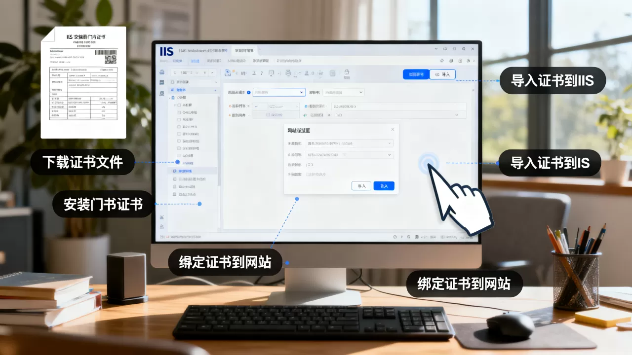 IIS安装域名证书的步骤是什么？，如何安装