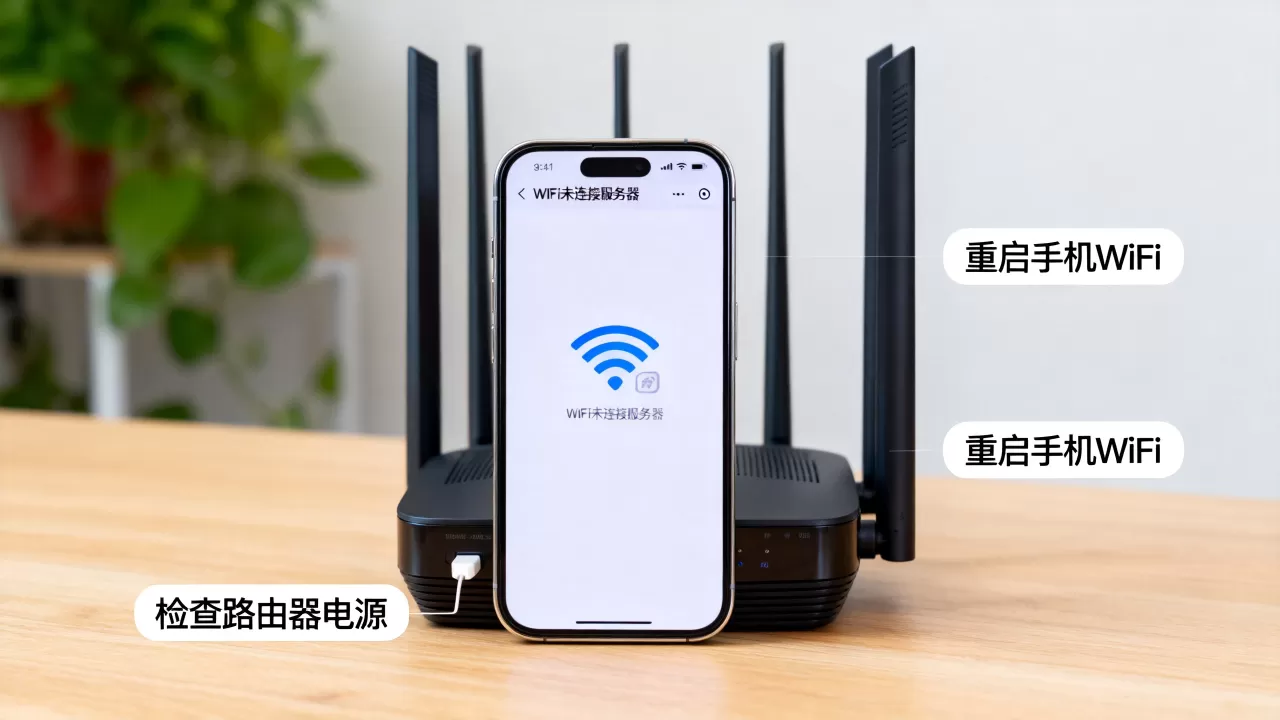 手机WiFi显示未连接服务器怎么回事,怎么解决? 手机WiFi显示未连接服务器怎么回事,怎么解决?