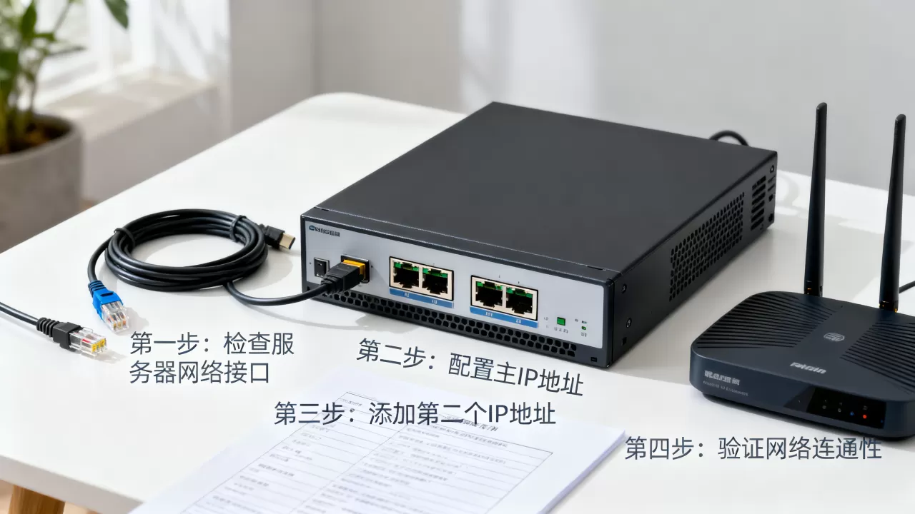 一台服务器两个内网ip如何配置？，具体步骤是什么？