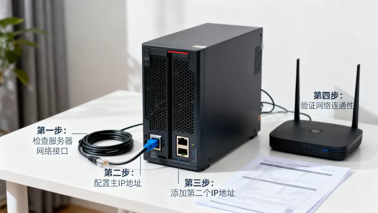 一台服务器两个内网ip如何配置？，具体步骤是什么？