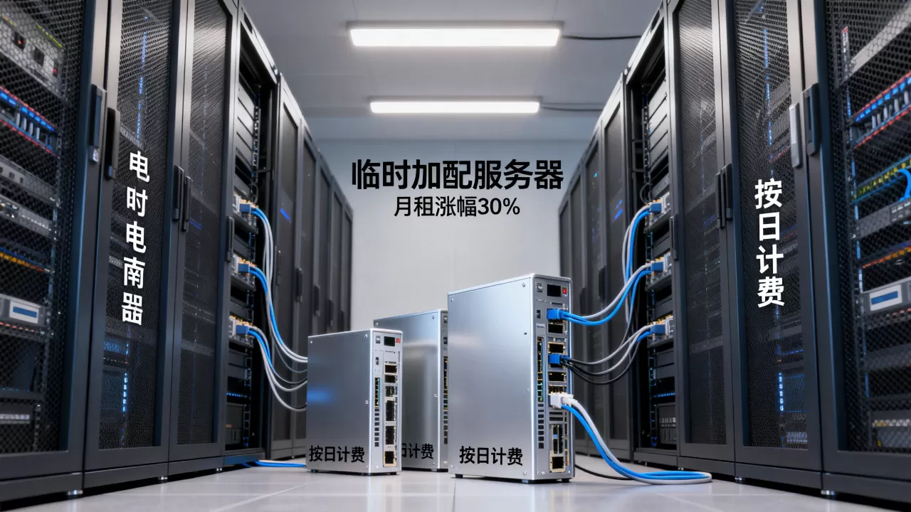 南通电商旺季临时加服务器月租会涨多少？,价格怎么算