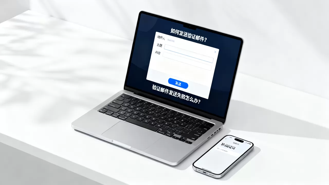 如何发送验证邮件？，验证邮件发送失败怎么办？