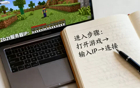 2b2t服务器的ip地址是多少，怎么进入服务器？