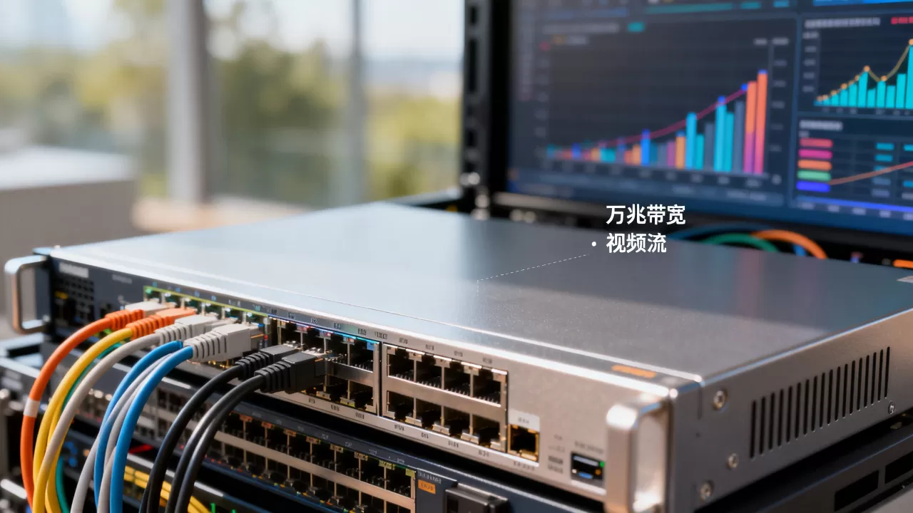 青岛视频点播业务为什么要上万兆带宽，需要多少带宽？