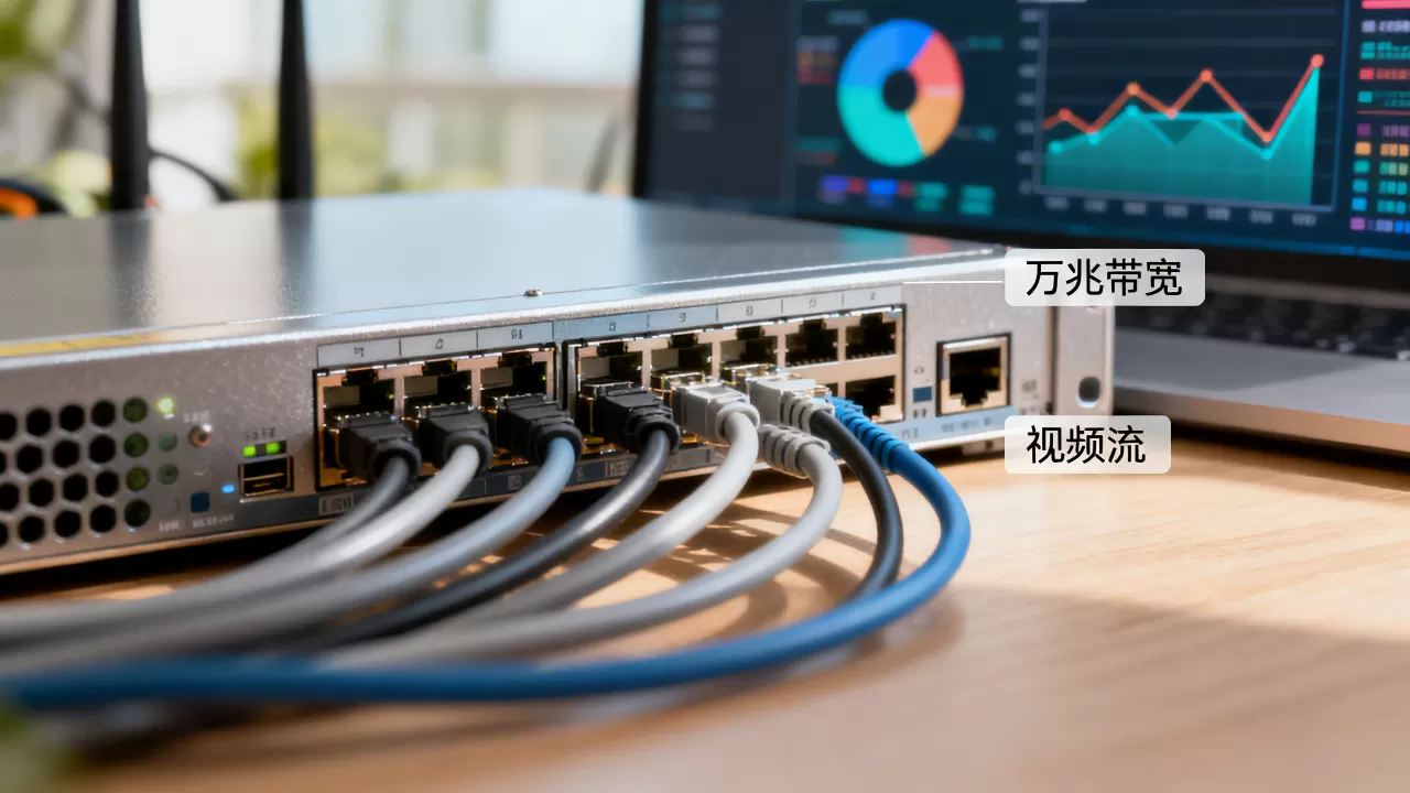 青岛视频点播业务为什么要上万兆带宽，需要多少带宽？