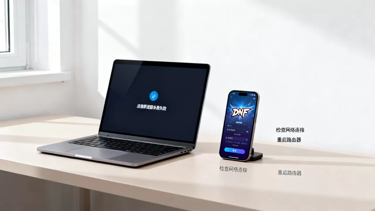 为什么DNF一直自动连接频道服务器失败，怎么办？