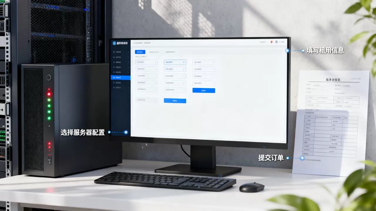 金华大带宽服务器租用怎么提交，具体操作流程是什么？