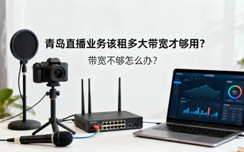 青岛直播业务该租多大带宽才够用？带宽不够怎么办？