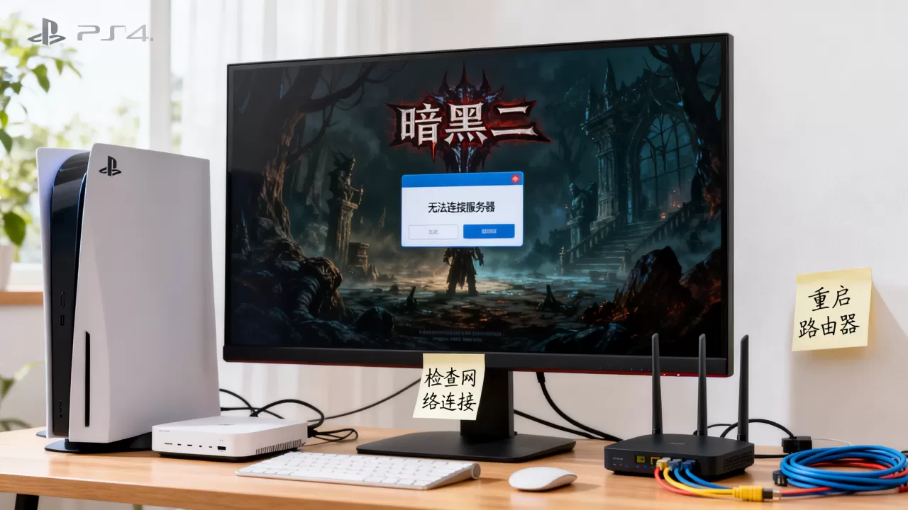 ps玩暗黑二连不上服务器怎么解决 ps玩暗黑二连不上服务器怎么解决