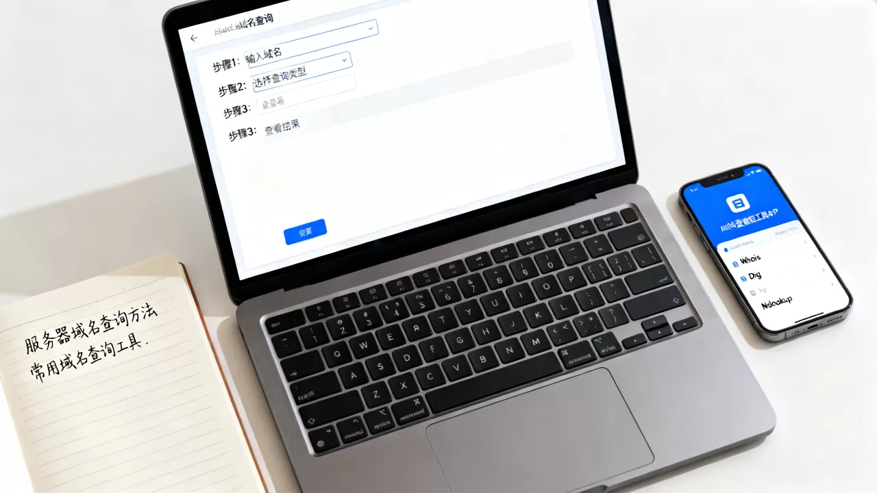 服务器域名查询方法是什么，域名查询工具有哪些？