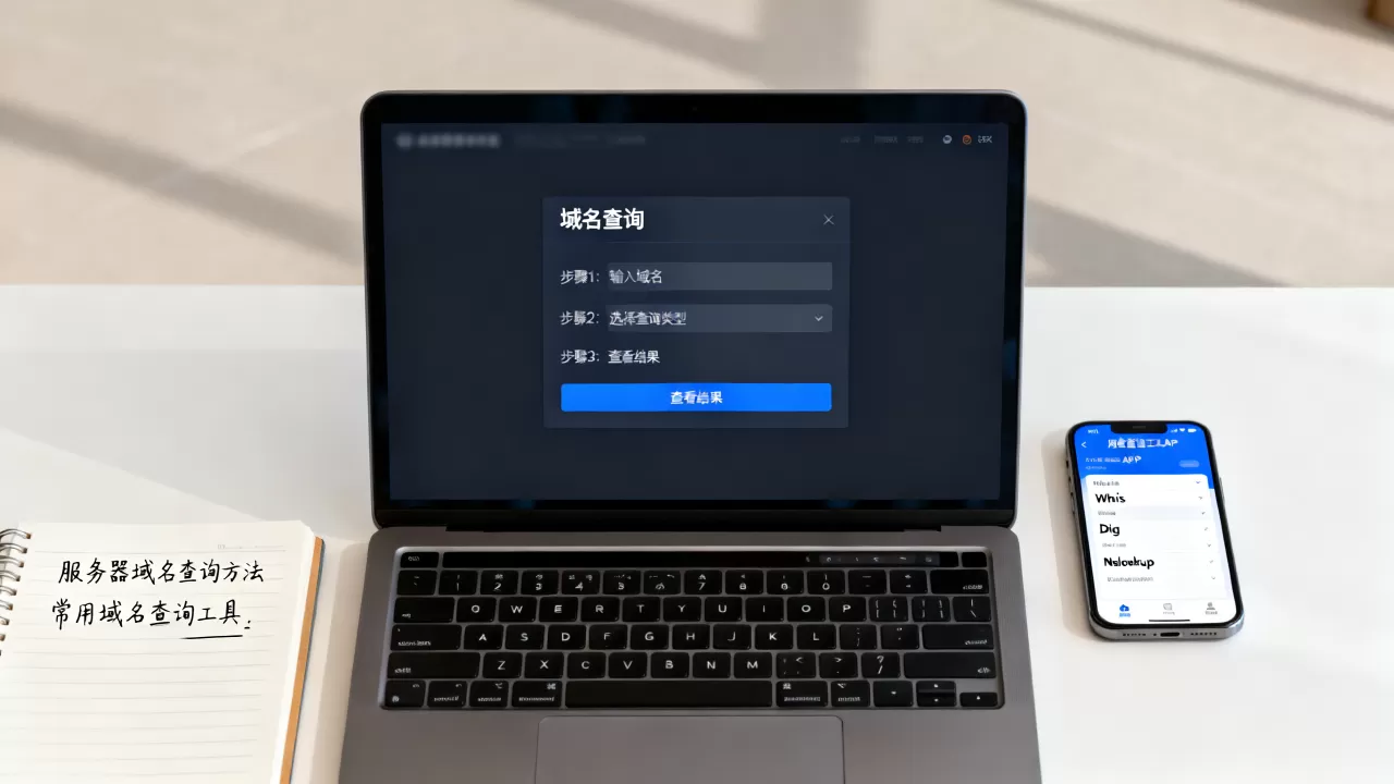 服务器域名查询方法是什么，域名查询工具有哪些？