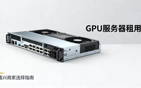 嘉兴GPU服务器租用怎么挑商家，哪家性价比高