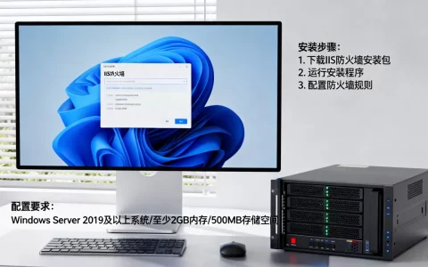 如何正确安装IIS防火墙，配置要求是什么？