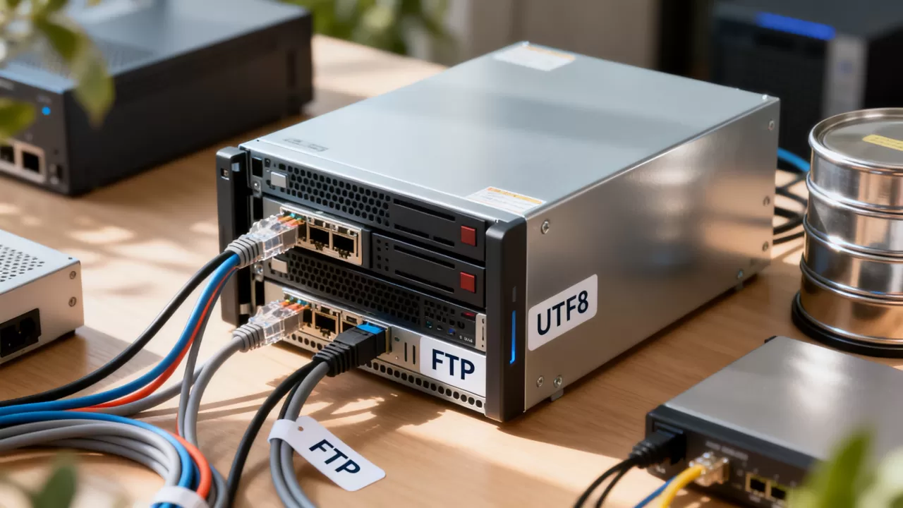FTP服务器UTF8