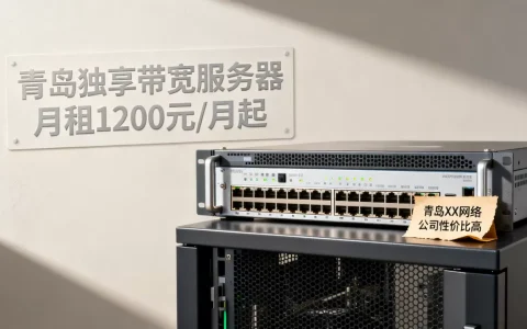 青岛独享带宽服务器月租价格是多少，哪家性价比高？