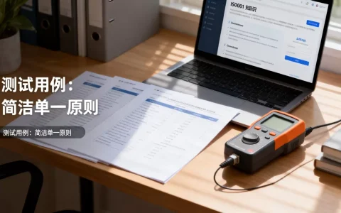 iso9001基本知识中测试用例为何要简洁单一，怎么理解？