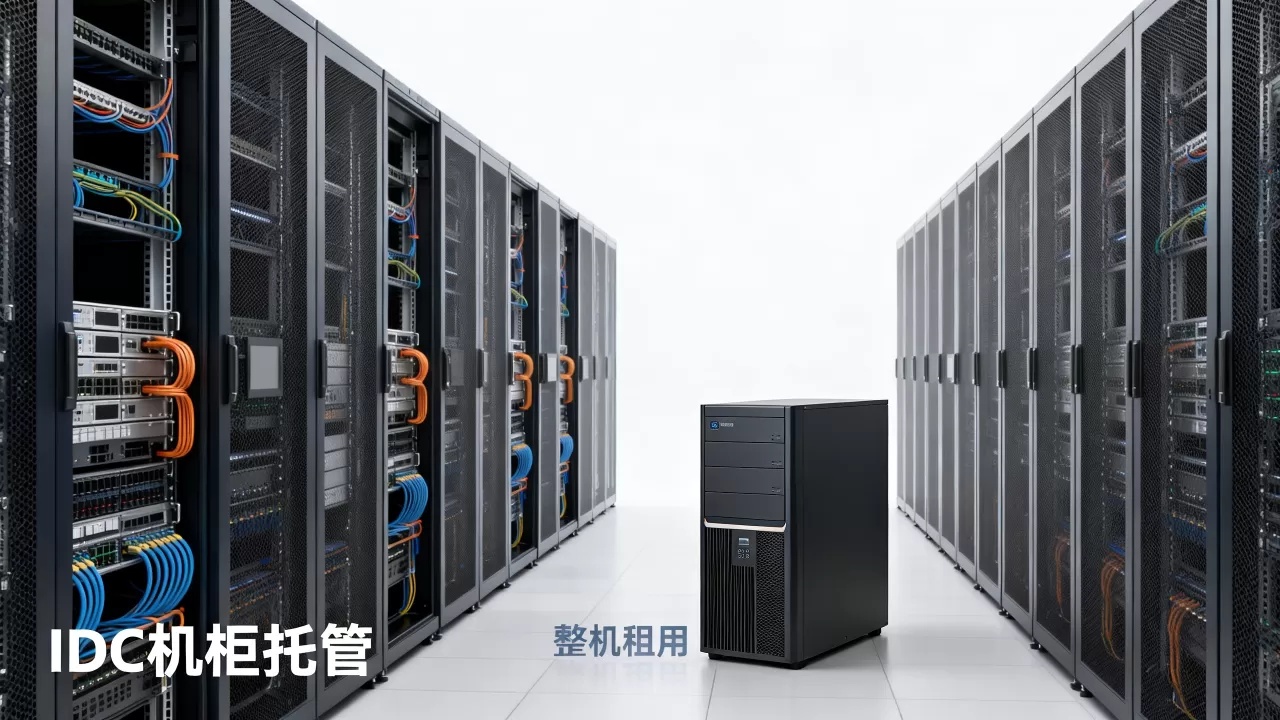 青岛IDC机柜托管和整机租用怎么选