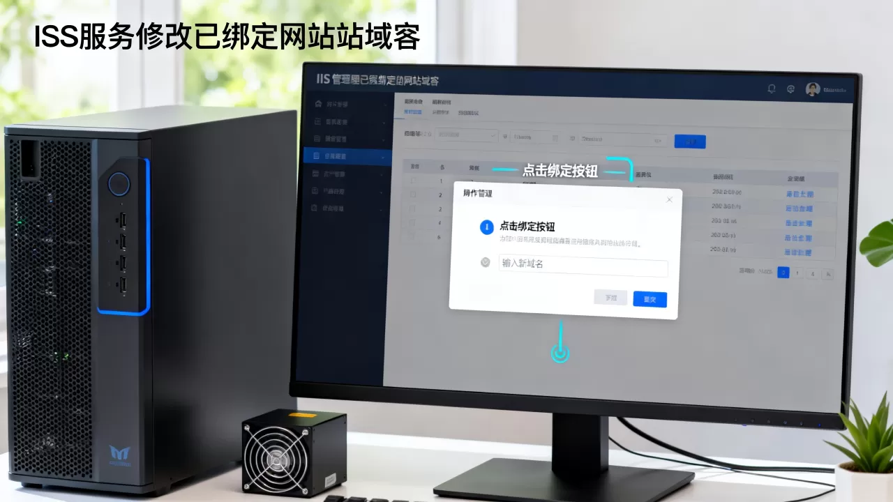 iis 浏览网站_IIS服务修改已绑定的网站域名