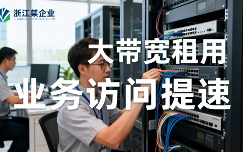浙江业务访问慢怎么提速，租用大带宽多少钱？