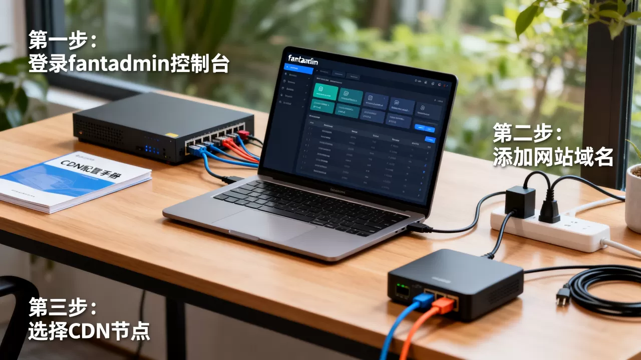 fantadmin CDN如何加速网站？,配置步骤详解