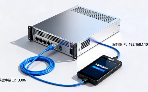 服务器怎么连数据库