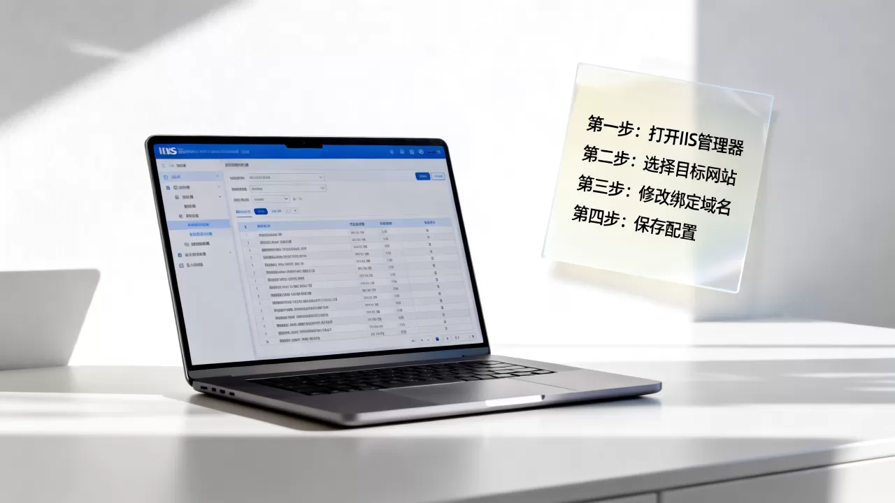 IIS网站建设中如何修改已绑定的网站域名,具体步骤有哪些 IIS网站建设中如何修改已绑定的网站域名,具体步骤有哪些