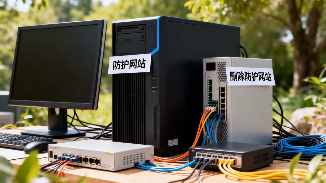 防护网站_删除防护网站