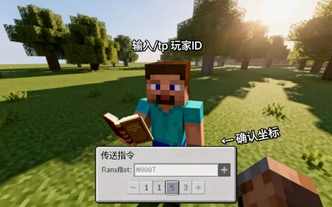我的世界服务器如何把别人传送到自己身边，怎么操作