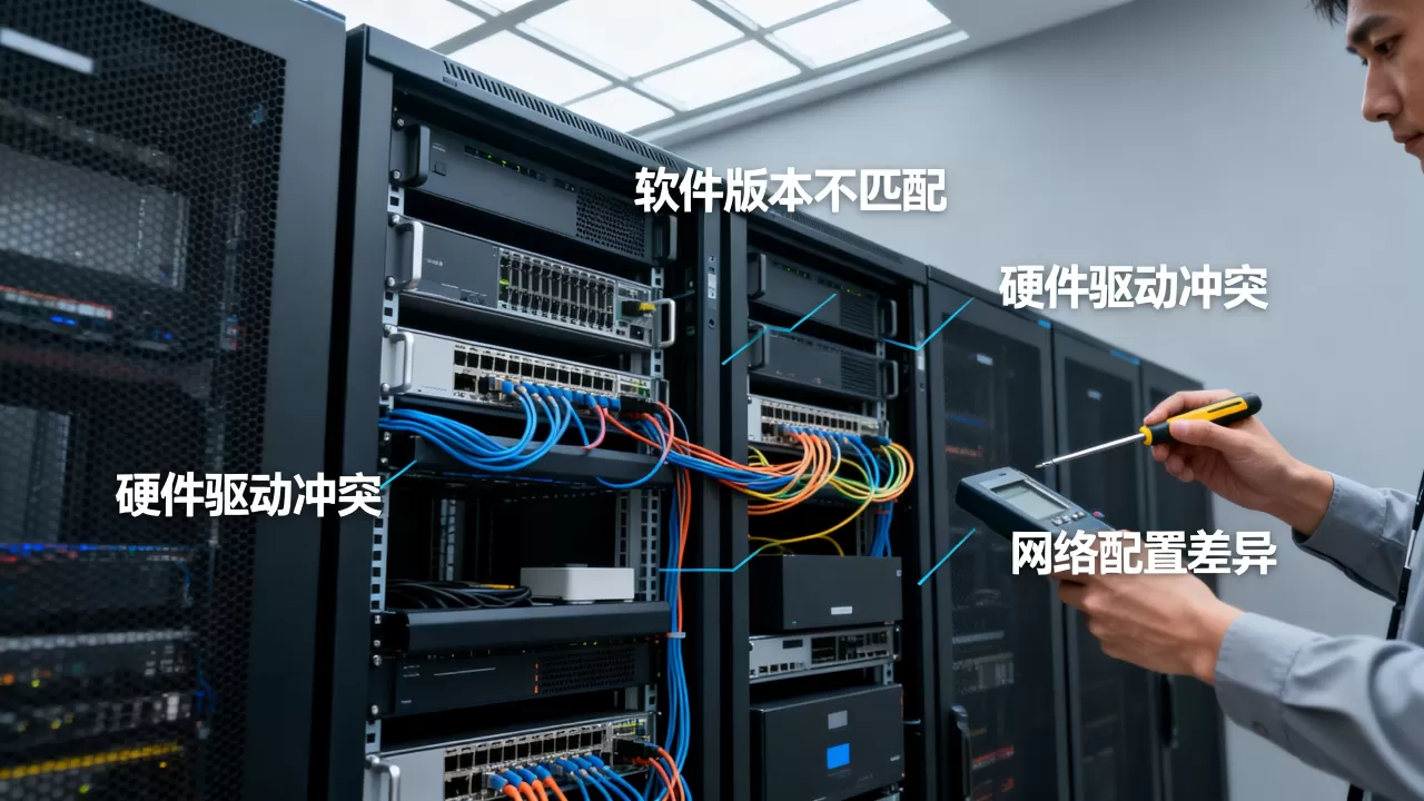 服务器不兼容的常见原因有哪些,怎么解决? 服务器不兼容的常见原因有哪些,怎么解决?