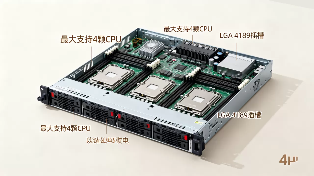 一台4U服务器可以装多少CPU,怎么选? 一台4U服务器可以装多少CPU,怎么选?