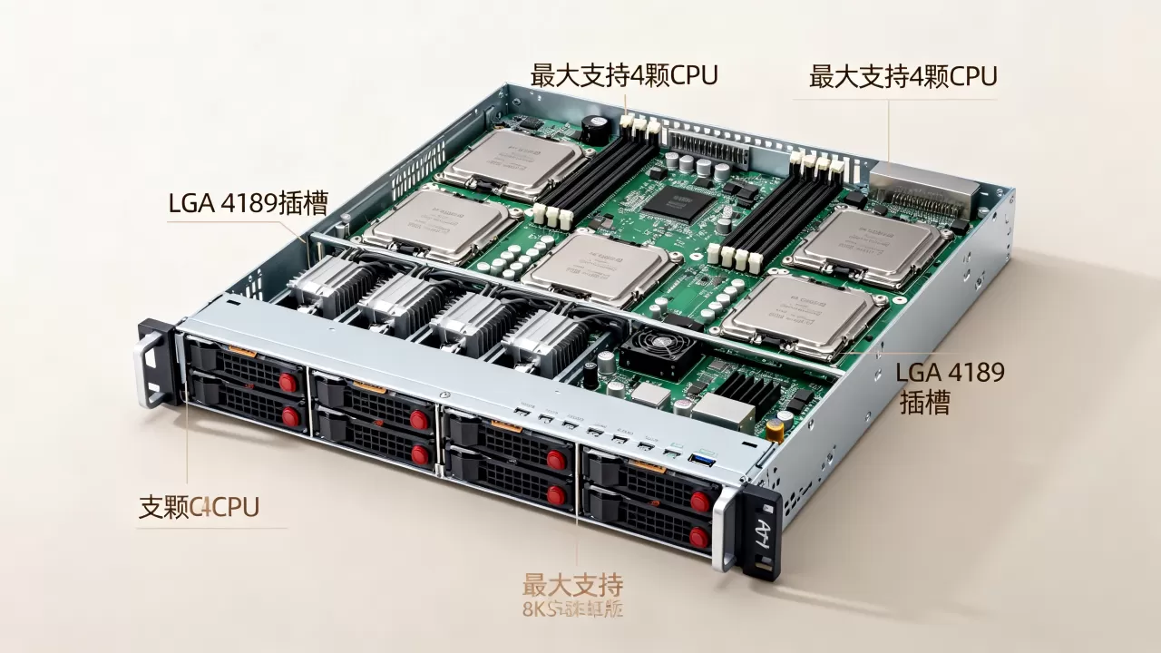 一台4U服务器可以装多少CPU,怎么选? 一台4U服务器可以装多少CPU,怎么选?