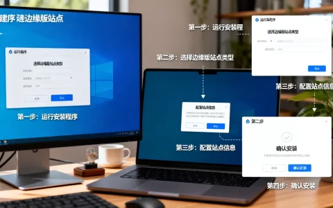 使用安装程序创建边缘版站点有哪些步骤？，怎么做