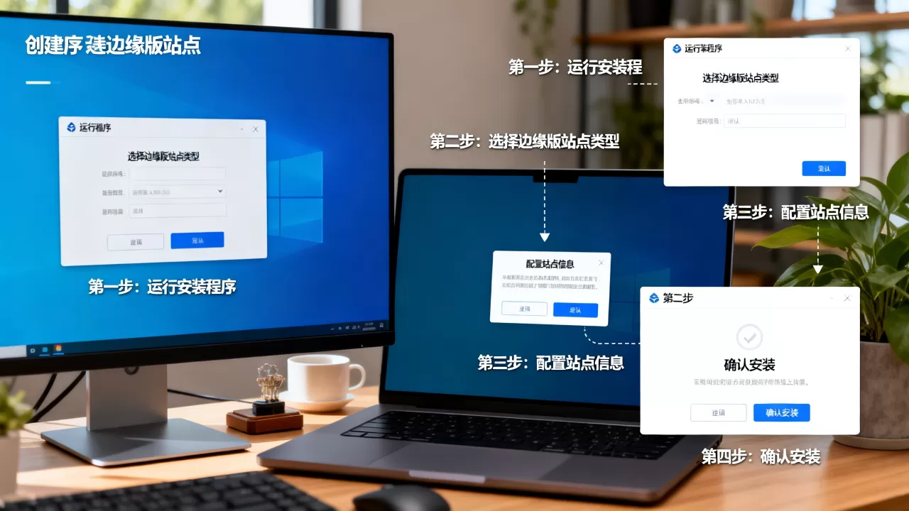 使用安装程序创建边缘版站点有哪些步骤?,怎么做 使用安装程序创建边缘版站点有哪些步骤?,怎么做