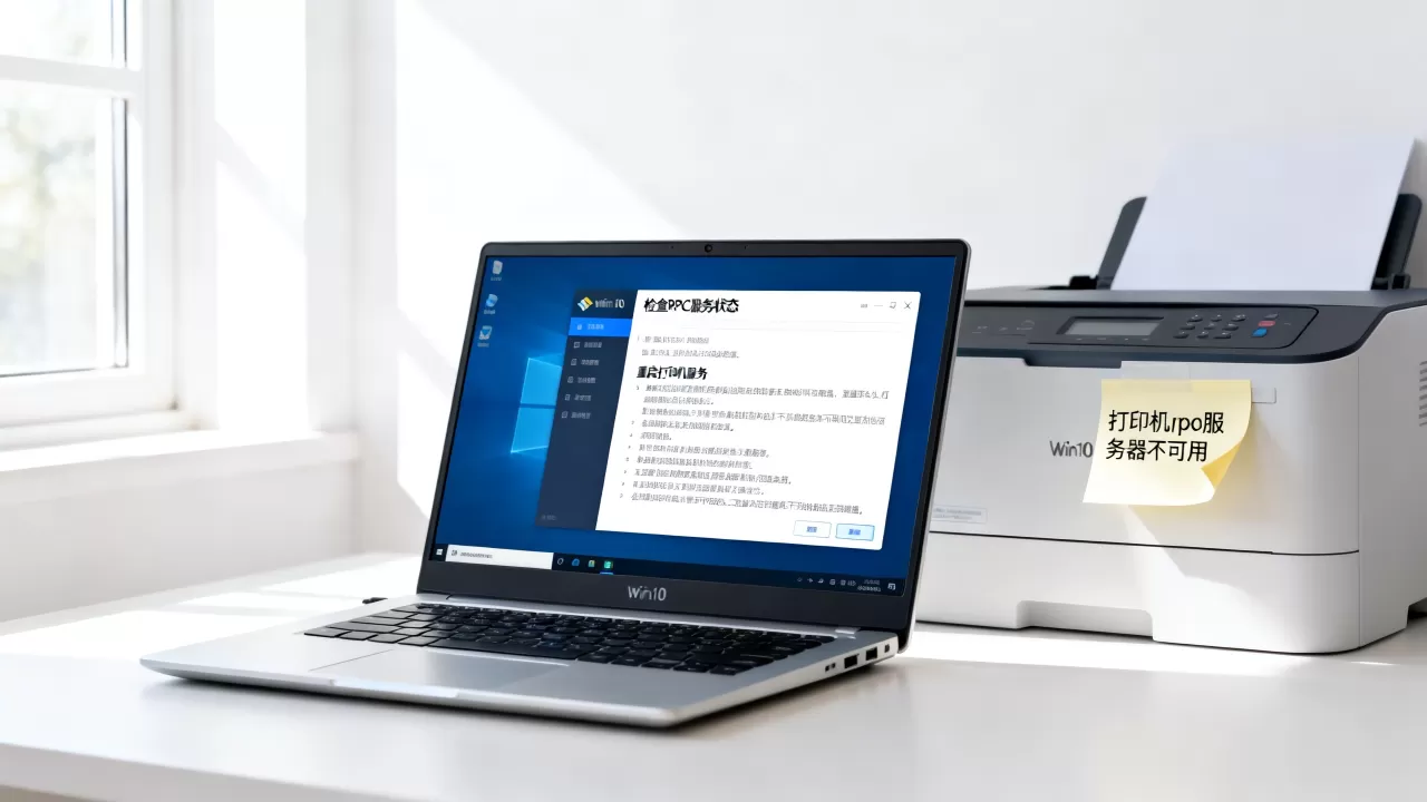 打印机rpc服务器不可用怎么办，win10打印机rpc服务修复方法？