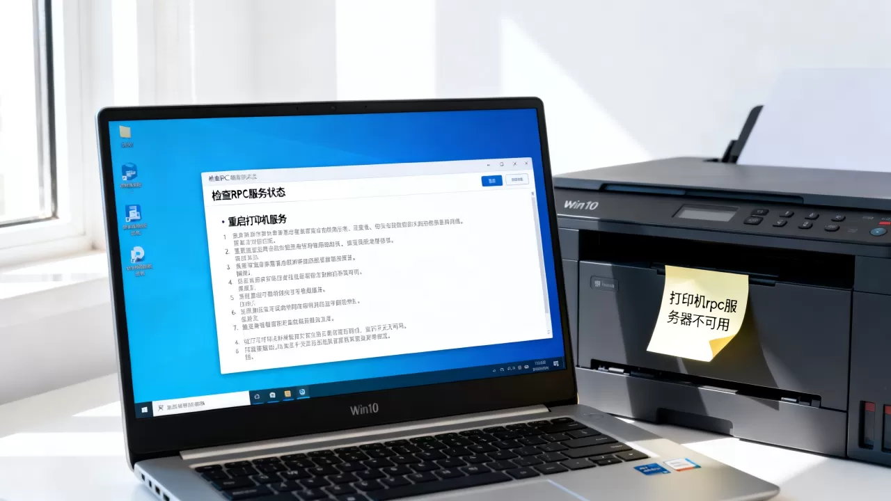 打印机rpc服务器不可用怎么办，win10打印机rpc服务修复方法？