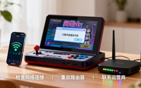 舞萌dx一直与服务器通信失败怎么办？，是什么原因