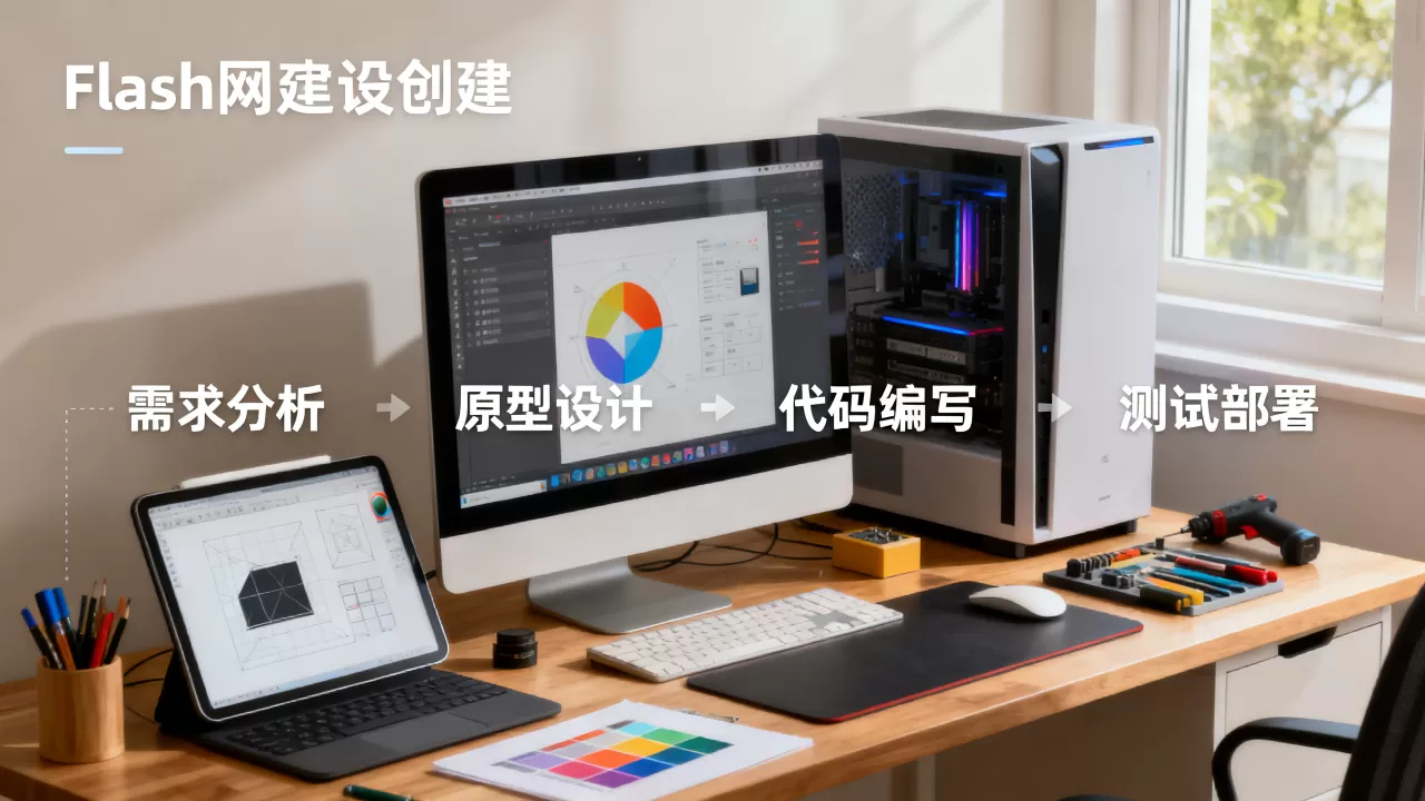 flash网站建设创建设备的具体流程和步骤有哪些？, 怎么做