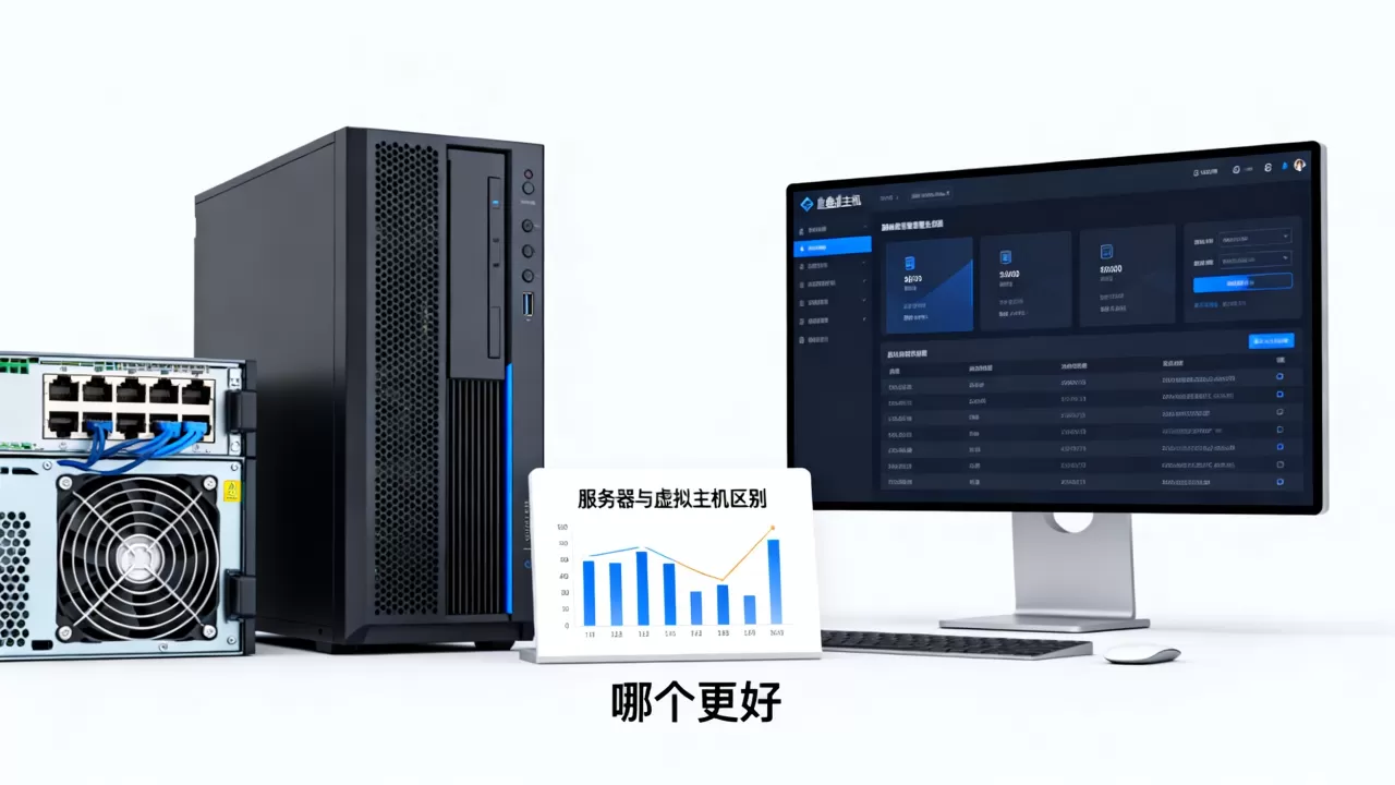 服务器和虚拟主机的区别是什么？，哪个好？