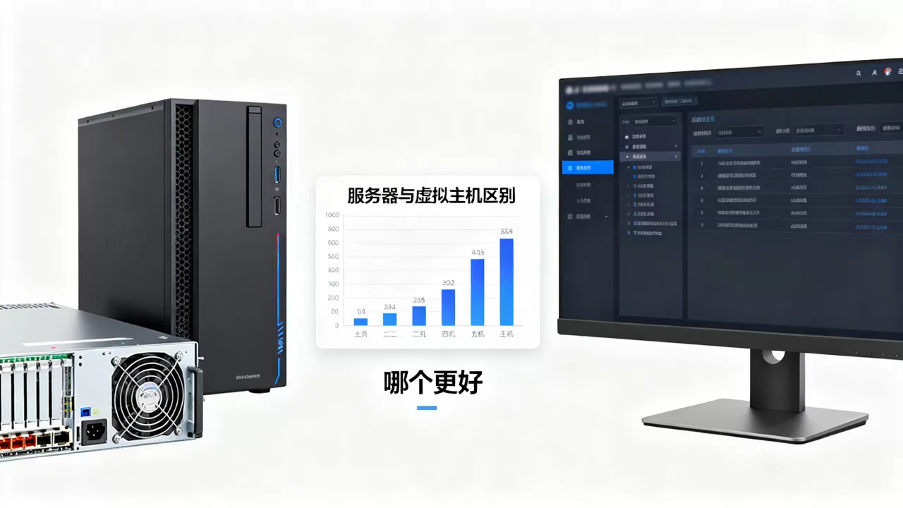 服务器和虚拟主机的区别是什么？，哪个好？