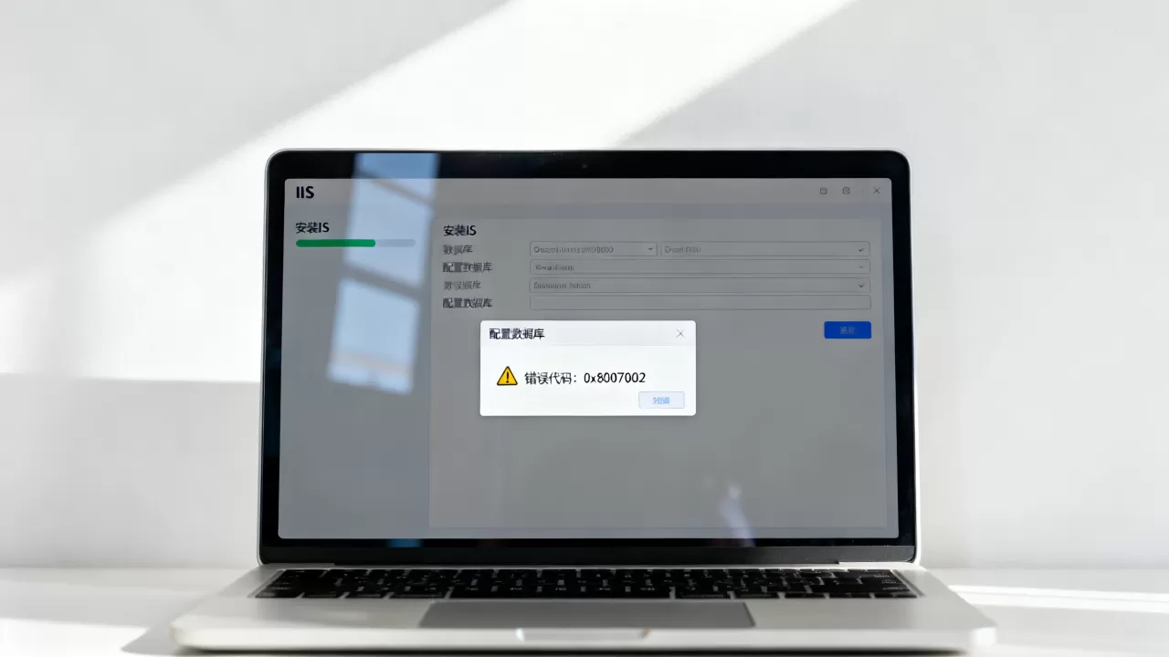 IIS怎么安装数据库？, IIS安装失败怎么办