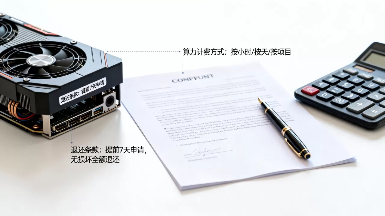 南京GPU租用签约前,算力计费与退还方式怎么约定,多少钱? 南京GPU租用签约前,算力计费与退还方式怎么约定,多少钱?