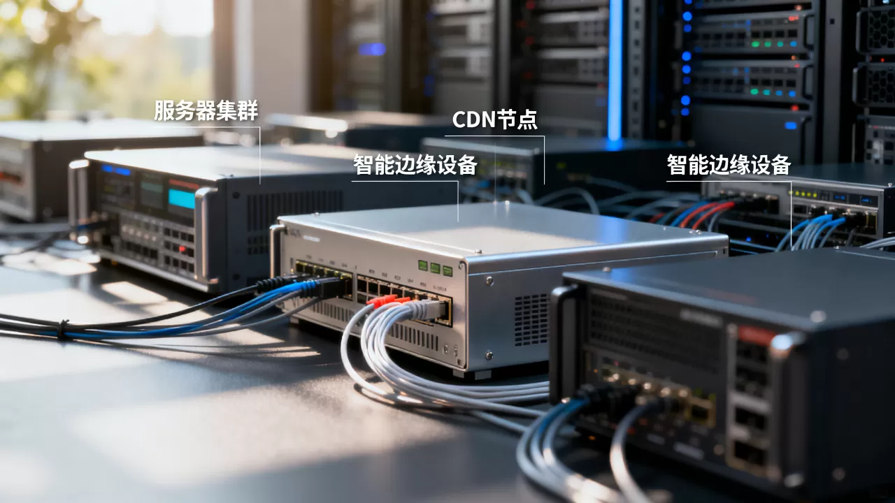 服务器集群与CDN、智能边缘如何协同，有什么优势？