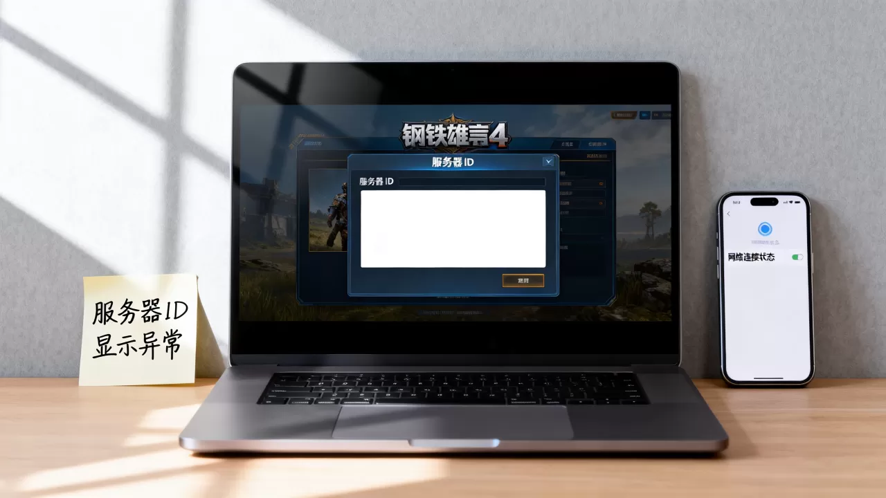 钢铁雄心4服务器ID显示不出来怎么办，是什么原因