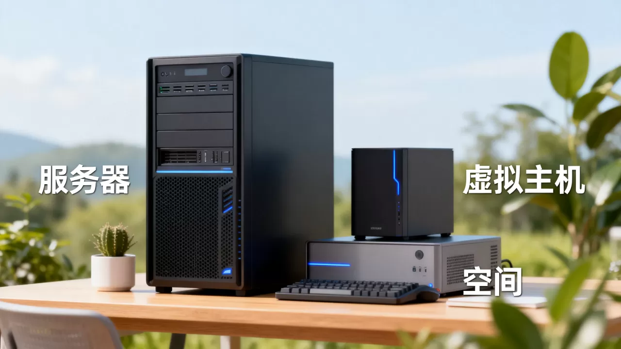 服务器、虚拟主机、空间三者有什么区别，怎么选？