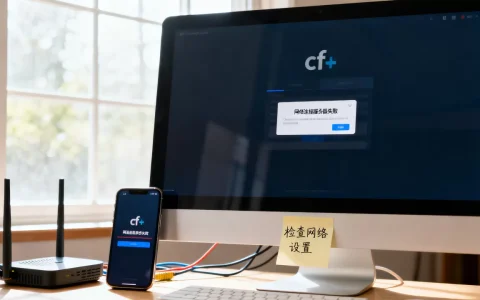 cf登录显示网络连接服务器失败怎么办啊